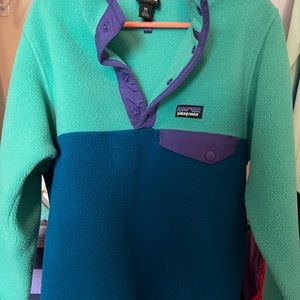 Kids' Patagonia Lightweight Synchilla® Snap-T® Fleece Pullover